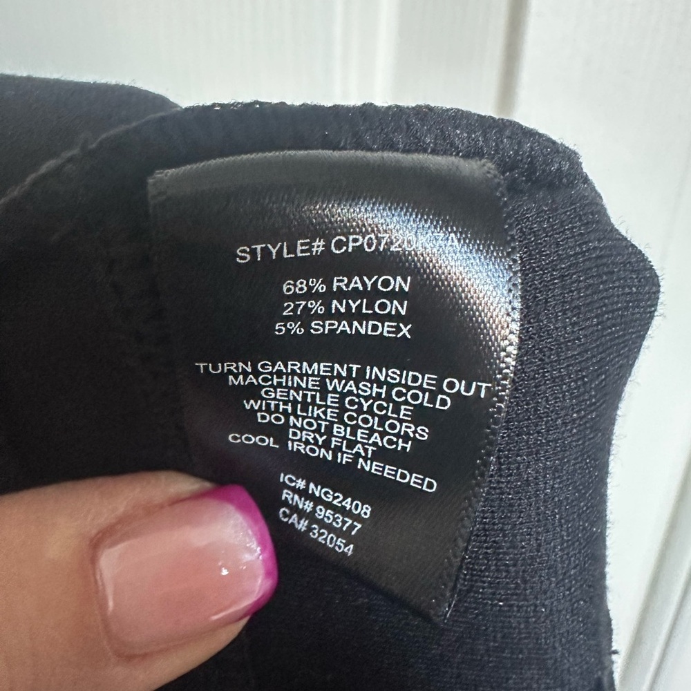 Sanctuary Black Plaid Print Leggings- Small - Picture 12 of 12